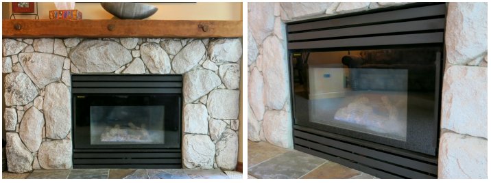 20 Minute DIY Fireplace Transformation After