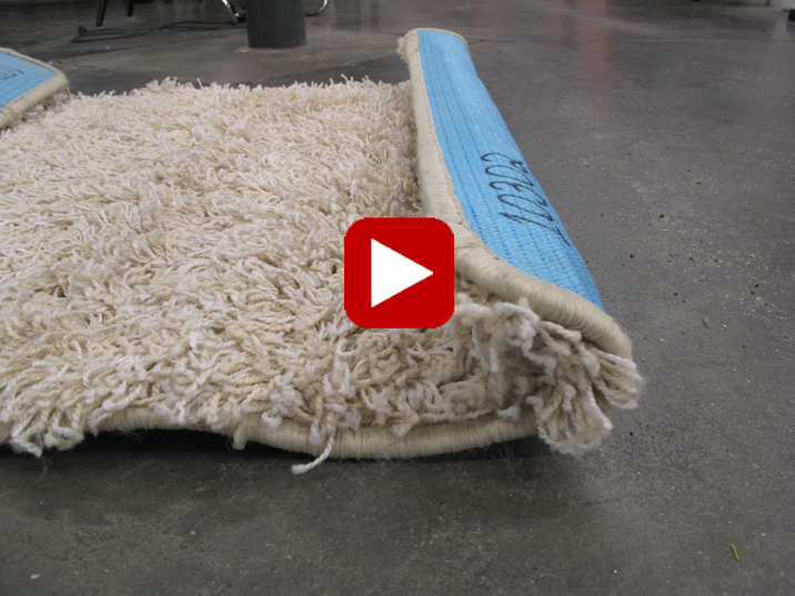 How to Roll a Rug Video - Fluff Designs 